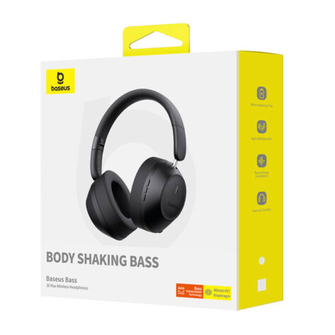 Baseus Bass 30 Max Trådløs Hodetelefon Sort_6
