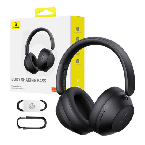 Baseus Bass 30 Max Trådløs Hodetelefon Sort_8