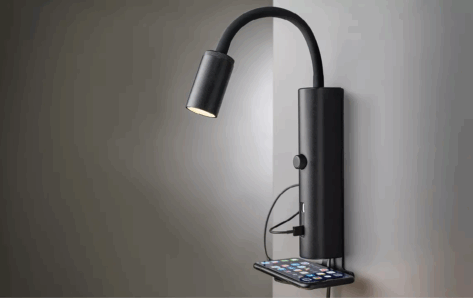 SG Tube Wall Hvit USB 2700K 8W LED_4