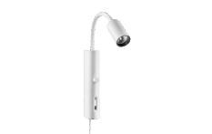 SG Tube Wall Hvit USB 30000K 8W LED Integrert Dimmer