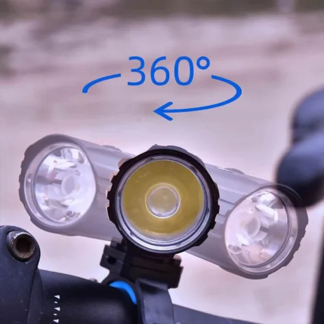 Wuben B2 Oppladbar LED Sykkellykt - 1300 Lumen_3