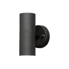 Modena Vegglampe Opp/Ned GU10 Sort