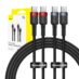 Baseus Cafule USB-C 100W 2m 2st Rød - Sort_9