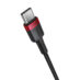 Baseus Cafule USB-C 100W 2m 2st Rød - Sort_2