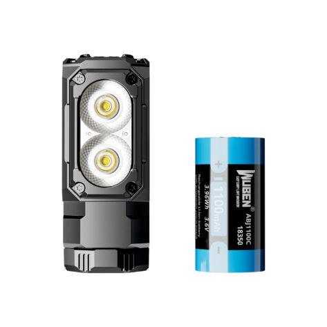 Wuben E7 Best i Test Hodelykt 1800LM 5000K Sort_9