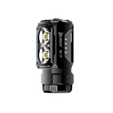 Wuben E7 Best i Test Hodelykt 1800LM 5000K Sort