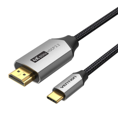 Vention USB-C til HDMI 2.0 CRBBH 4K 60Hz 2m Sort_2