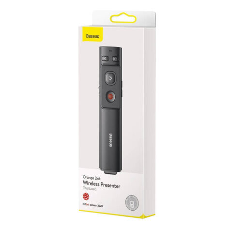 Baseus Orange Dot Trådløs laser presentasjonsfjernkontroll_3