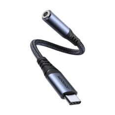 Audioadapter Joyroom SY-C01 Type-C til 3,5mm Sort