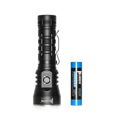 Wuben A22 Kraftig Lommelykt 4500 Lumen IP68 USB-C lading_6