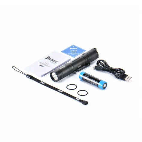 WUBEN L50 Oppladbar Lommelykt 1200 Lumen IP68_5