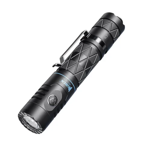 Wuben E12R Power Bank Lommelykt Sort - 1200 Lumen