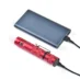 Wuben E12R PowerBank Lommelykt Rød - 1200 Lumen_6