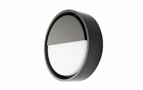 SG Frame Round Vegglampe Grafitt 7W 3000K Dimbar