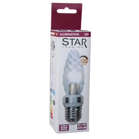 LED Lamp E27 TC35 Crystal 30W 2700K