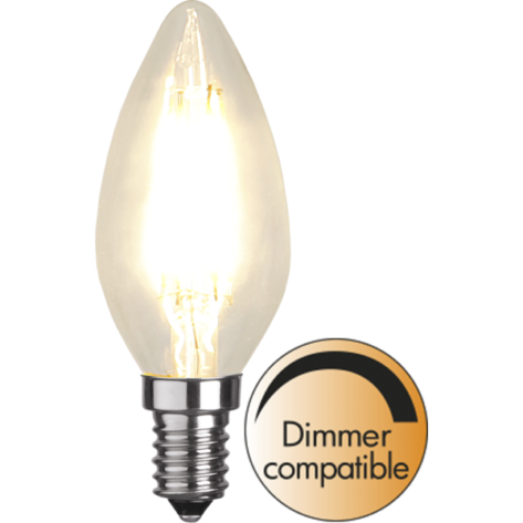 Illumination Mignon klar E14 4.2W 37W