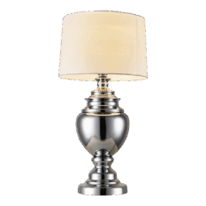 MS Kristin Liten bordlampe Krom uten skjerm