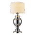 MS Kristin Liten bordlampe Krom uten skjerm