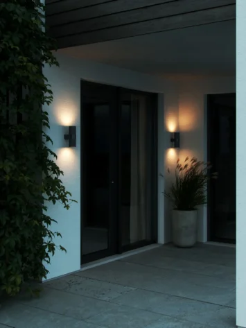 Nordlux Kyklop Ripple Vegglampe GU10 Sort