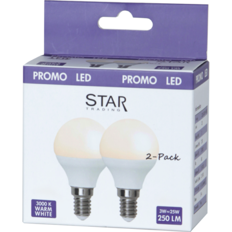 336-04 LED Pære E14 2-pakning Ugjennomsiktig_1