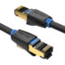 Vention IKABH nettverkskabel Cat.8 SFTP – 2 meter Sort_1