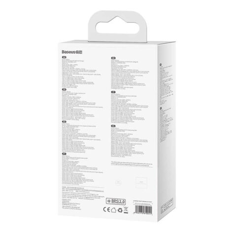 Baseus GaN3 Pro Strømskinne 65W 2xUSB-C -2xUSB-A AC-utgang_7