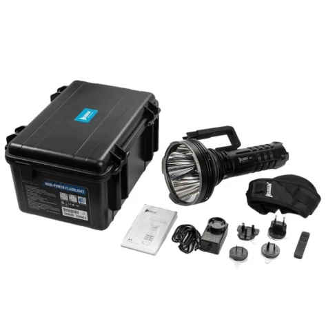 Wuben A1 - 20 000 Lumen Bærbar Lyskaster