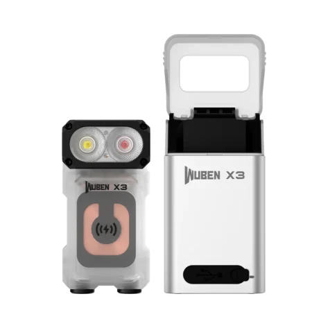 Wuben X3 Magnetisk Lommelykt Owl EDC - Hvit