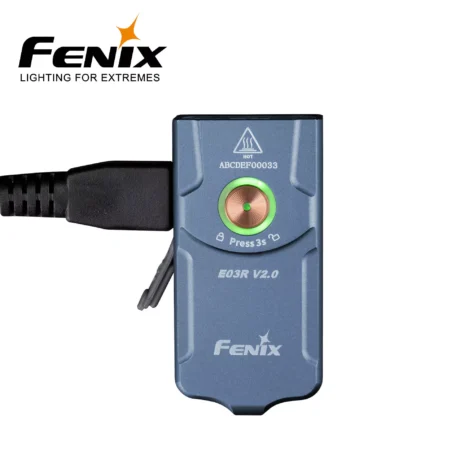Fenix E03 V2 Mini-lykt Blå 500LM WR Special Edition_4