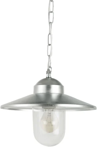 Norlys Karlstad 230A Galvanisert Taklampe Ute