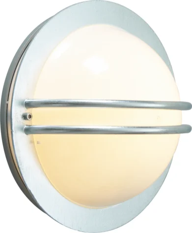 Norlys Bremen Vegglampe 8W 637 Galvanisert Opal