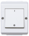 Elko Påvegg Bryter 2 Polet IP55 RS Renhvit
