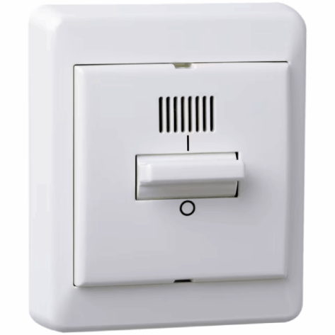 Elko Påvegg Bryter 2 Polet Av/På m/Lys RS Renhvit