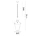 Norlys Ute taklampe CHELSEA 961