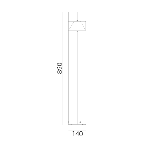 Norlys Arvika 891 Galvanisert 3000K