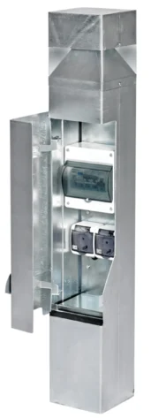 Norlys 893 Arvika Pullert stikkontakt Galvanisert