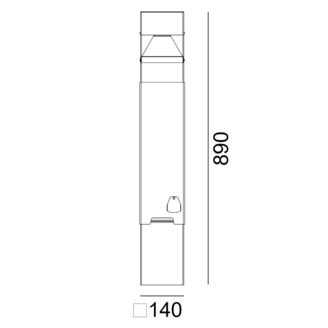 Norlys Arvika Pullert 893 Galvanisert Stål