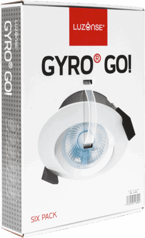 Unilamp Gyro Go 6-pack 8W 2700K IP44