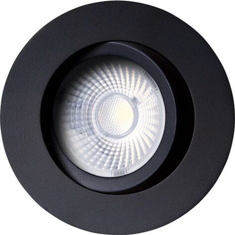 Unilamp Gyro Go 6-pack 8W 2700K IP44 Sort