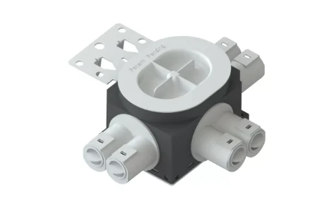 R-Line Veggboks 1.5 6-Løp 1620mm Stenderfeste Stående