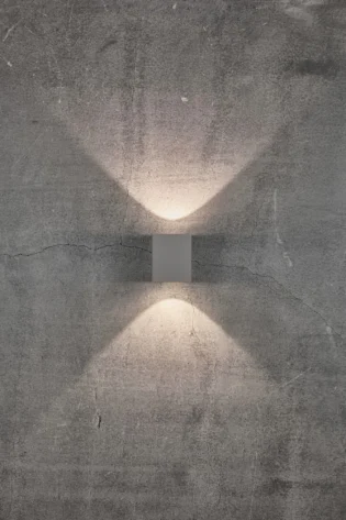 Nordlux Canto Kubi 2 Vegglampe Grå