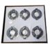 R-Line Eris 360 8W 2700K Downlight Sort - 6PK