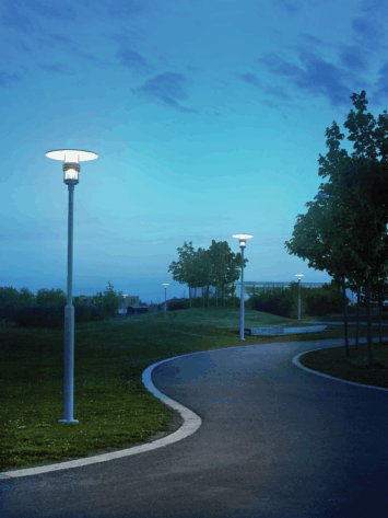 Norlys Stolpearmatur Visby Grafitt 4000K_4