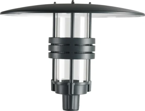 Norlys Stolpearmatur 2 moduler Visby Grafitt 4000K