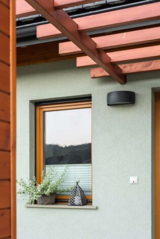 Norlys Veggarmatur Vasa 450 Hvit ned_2