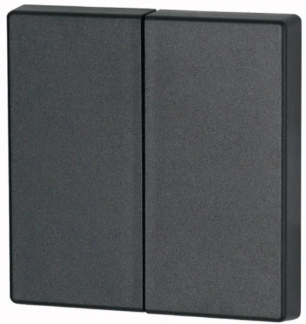 xComfort Dobbel Vippe Matt Sort CWIZ-02/09