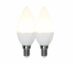 Promo Mignon Opal 3W E14 3000K 250lm 2-Pk