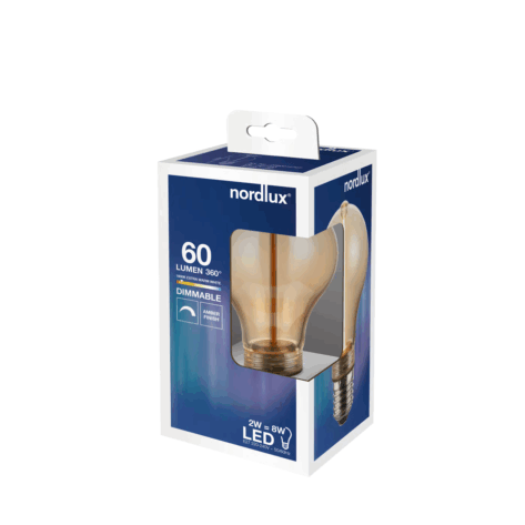 Nordlux Deco E27 A60 Dash Dim 1800K 60LM
