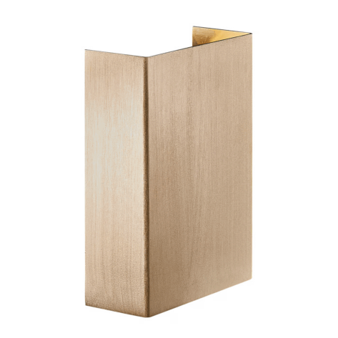 Nordlux Fold 10 Vegglampe Messing 3000K