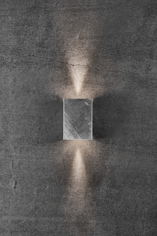 Nordlux Fold 10 Vegglampe Galvanisert 3000K
